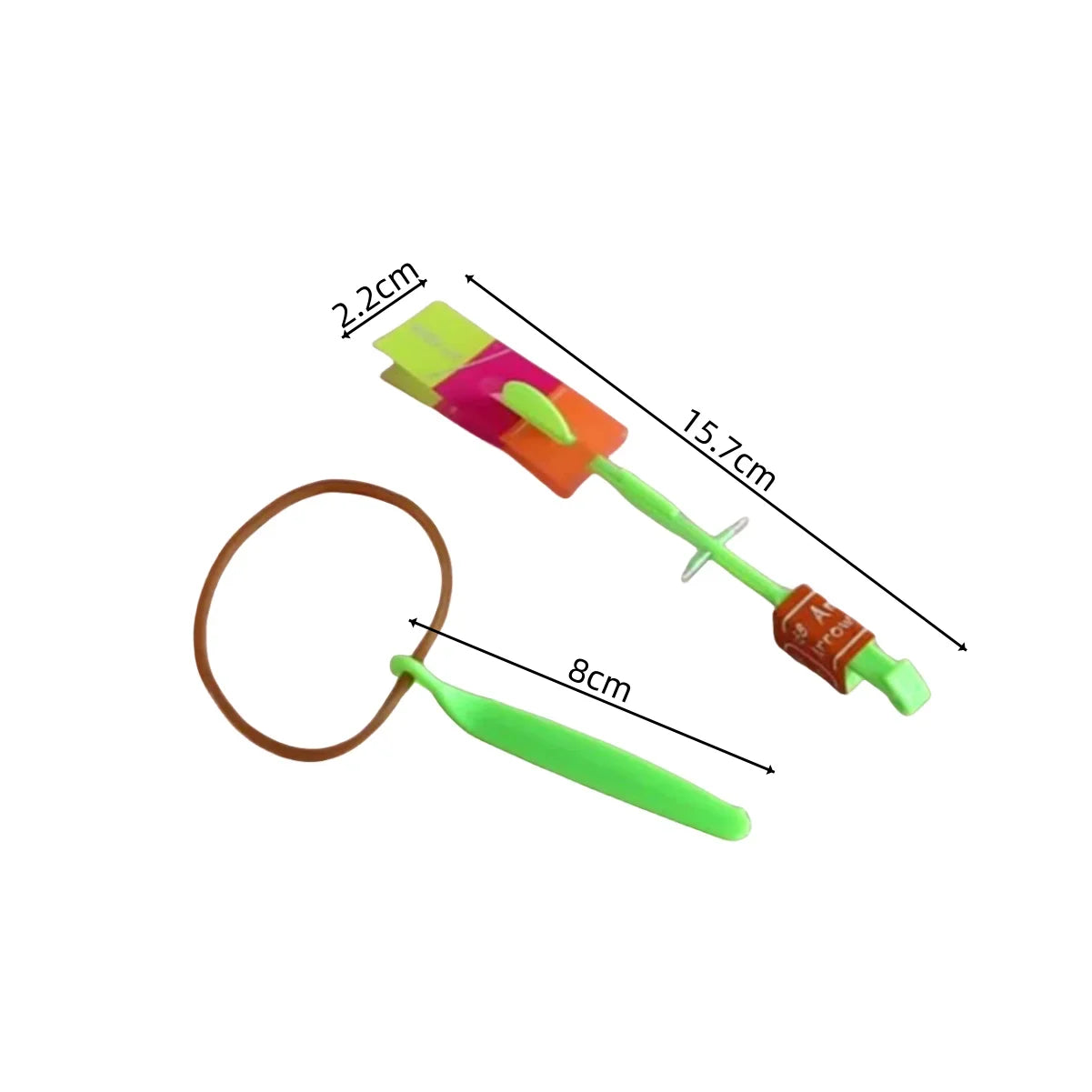 LED Glowing Slingshot Rocket Toy for Kids