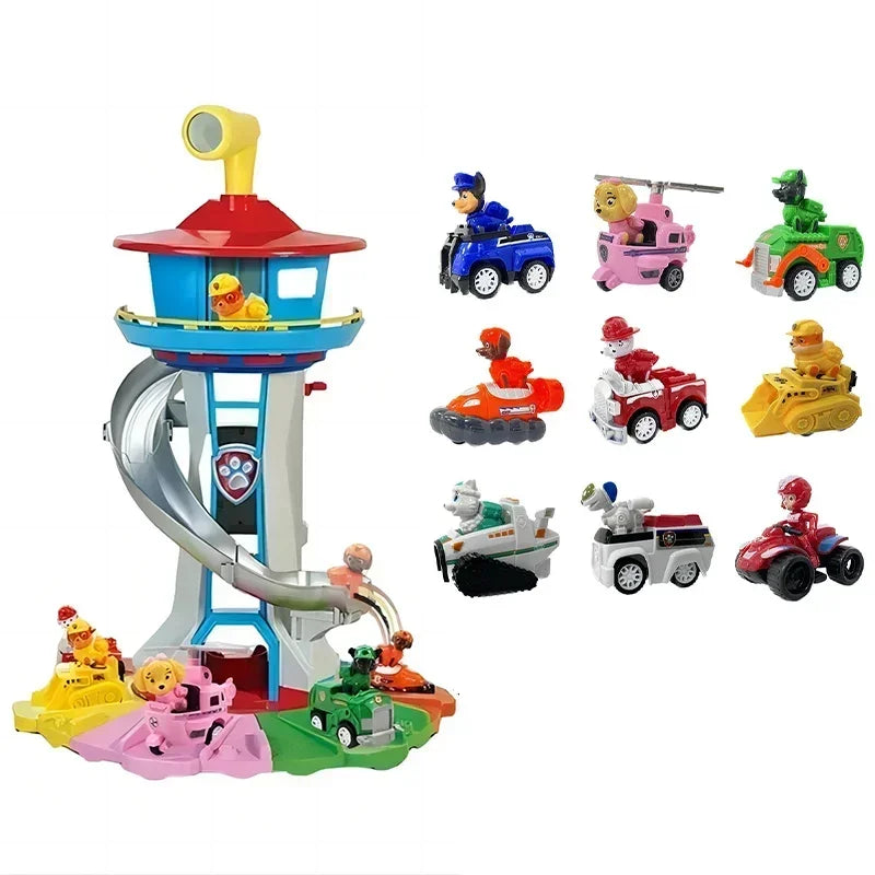 Paw Patrol Toy Set - Chase & Skye Figures