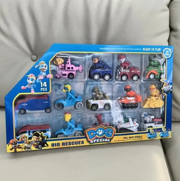 Paw Patrol Toy Set - Chase & Skye Figures